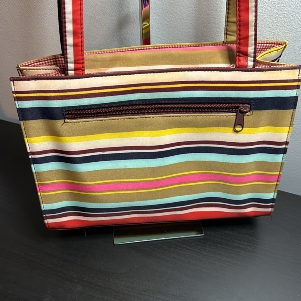 Striped Multicolor project Shoulder Bag **Rehab/Callouts** - Picture 3 of 10